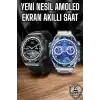 AsilTech Akıllı Saat Yeni Nesil 2024 Model Metal Kordonlu Bluetooth Bağlantılı