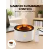 AsilTech Alev Efektli Buhar Makinesi – Aromaterapi, Nemlendirme ve Işık Modlu Tasarım Yeni Nesil