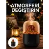 AsilTech Alev Efektli Ultrasonik Difüzör – Sessiz Çalışma Yeni Nesil