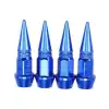 AsilTech Alüminyum Sivri Sibop Kapağı Mavi 4lü 45MM