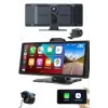 AsilTech Android ve İOS Uyumlu Ön Arka Çift Kameralı Araç Ekranı Dokunmatik CarPlay