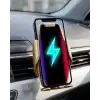 AsilTech Araç Havalandırma Telefon Tutucu Kablosuz Şarj Destekli Akıllı Sensörlü
