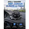 AsilTech Araç Torpidosu İçin Telefon Tutucu Gizlenebilir Park Telefon Numaralı Stand
