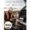 AsilTech Araçtan Ev Tipi Priz 500W Kullanımı İnvertör