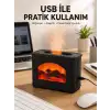 AsilTech Aromaterapi Difüzör Ultrasonik Sessiz Nemlendirici USB Destekli