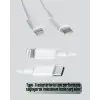 AsilTech Aşırı Şarj ve Pil Koruması ile Akıllı Çipli Lightning Kablo 1.2m