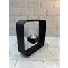 AsilTech Askılı Kare Mumluk Duvar Dekoru Loş Salon ve Modern Mekanlar