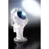 AsilTech Astronot Bluetooth Hoparlör Gökyüzü Projektör Gece Lambası