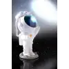 AsilTech Astronot Bluetooth Hoparlör Gökyüzü Projektör Gece Lambası