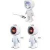 AsilTech Astronot Işık Projektörü Gökkuşağı Projeksiyon Gece Lambası Hediyelik