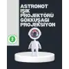 AsilTech Astronot Tasarımlı Gün Batımı Efektli Şarjlı LED Lamba