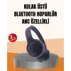 AsilTech Ayarlanabilir Baş Bantlı Kablosuz Kulak Üstü Kulaklık