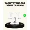 AsilTech Ayarlanabilir Şeffaf Tablet Standı Kaymaz Silikon Tabanlı