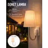 AsilTech Ayarlanabilir Soket Lamba Gece Okuma Işığı
