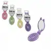 AsilTech Aynalı Çocuk Tarağı - Katlanır - Oval - Plastik