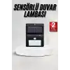AsilTech Bahçe Aydınlatması Güneş Enerjili Led Işık Lamba Sensörlü Dekoratif