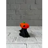 AsilTech Balkabağı Figür 9cm Cadılar Bayramı Dekoratif Biblo