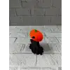 AsilTech Balkabağı Figür 9cm Cadılar Bayramı Dekoratif Biblo