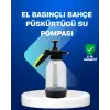 AsilTech Basınçlı Manuel Köpük Pompası 2L Ayarlanabilir Sprey Başlıklı Temizlik