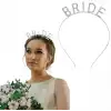 AsilTech Bekarlığa Veda Bride Tacı Gümüş Renk