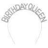 AsilTech Birthday Queen Yazılı Kraliçe Taç