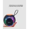AsilTech Bluetooth 5.0 Hoparlör – RGB Işıklı, Güçlü Bas ve 360° Surround Ses