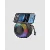 AsilTech Bluetooth 5.0 Hoparlör – RGB Işıklı, Güçlü Bas ve 360° Surround Ses