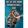 AsilTech Bluetooth Bağlantılı Akıllı Saat Tüm Telefonlara Uyumlu Değiştirilebilir Kordon