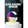 AsilTech Bluetooth Hoparlör G Şekli Atmosfer Akıllı Rgb Lamba Wireless Kablosuz Şarj