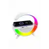 AsilTech Bluetooth Hoparlör G Şekli Atmosfer Akıllı Rgb Lamba Wireless Kablosuz Şarj