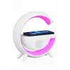 AsilTech Bluetooth Hoparlör G Şekli Atmosfer Akıllı Rgb Lamba Wireless Kablosuz Şarj