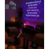 AsilTech Bluetooth Hoparlörlü Akıllı Projektör Kablosuz Karaoke Mikrofonlu