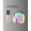 AsilTech Bluetooth Karaoke Mikrofon ve Hoparlör Seti Taşınabilir