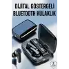 AsilTech Bluetooth Kulaklık Dijital Göstergeli Kablosuz Uzun Pil Ömrü