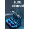 AsilTech Bluetooth Kulaklık Dijital Göstergeli Kablosuz Uzun Pil Ömrü