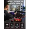 AsilTech Bluetooth Kulaklık HD Ses Kaliteli Işıklı Metal Kasa Ios Android Uyumlu Mikrofonlu