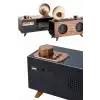 AsilTech Bluetooth Nostalji Speaker Radyo Gramofon Ahşap Renk Vintage Yeni Nesil