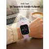 AsilTech Bluetooth Telefon Görüşmesi, Nabız Ölçümü ve Uyku Takibi Özellikli Akıllı Saat