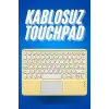AsilTech Bluetooth Touchpad Klavye Ultra İnce Taşınabilir Q Klavye