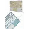 AsilTech Bluetooth Touchpad Klavye Ultra İnce Taşınabilir Q Klavye