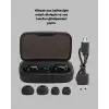 AsilTech Bluetooth V5.0 Teknolojili Parmak Dokunmatik Kontrol Kulaklık Seti