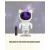 AsilTech Bluetooth ve Dahili Ses Özellikli Astronot Projeksiyon Lambası