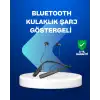 AsilTech Boyun Askılı Kablosuz Bluetooth Kulaklık – Aktif Gürültü Önleme, LCD Ekranlı