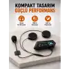 AsilTech BT22 Kablosuz Kask Kulaklığı – Bluetooth 5.0, Intercom, Su Geçirmez ve Uzun Ömürlü Batarya Yeni Nesil