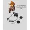 AsilTech BT22 Kablosuz Kask Kulaklığı – Bluetooth 5.0, Intercom, Su Geçirmez ve Uzun Ömürlü Batarya Yeni Nesil