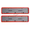 AsilTech Çerçeveli Plakalık Plaka Altlığı Kırmızı 2li