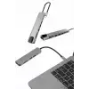 AsilTech Çevirici Dönüştürücü Adaptör Macbook 3 In 1 Type-C To Hdmı USB 3.0