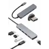 AsilTech Çevirici Dönüştürücü Adaptör Macbook 3 In 1 Type-C To Hdmı USB 3.0