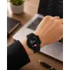 AsilTech Çift Kordonlu Akıllı Saat Sağlık Takipli Bluetooth Görüşmeli Saat