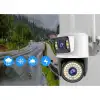 AsilTech Çift Lensli Dış Mekan Wi-Fi Kamera